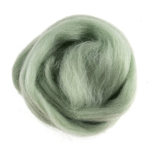 Natural wool roving - natural, roving: