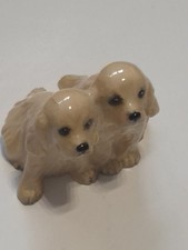 Beswick vintage Cocker Spaniel Puppies/Dogs Figure 1940s - VGC unboxed 