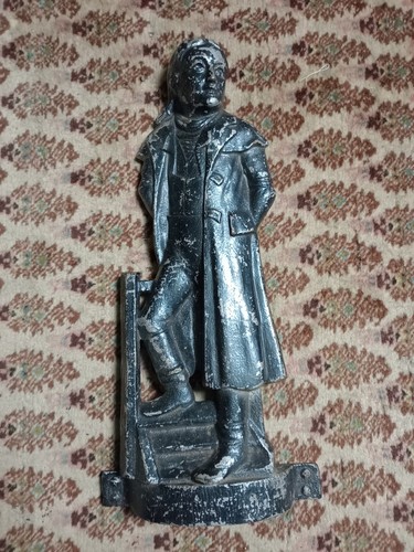 Antique cast iron figure - antique,