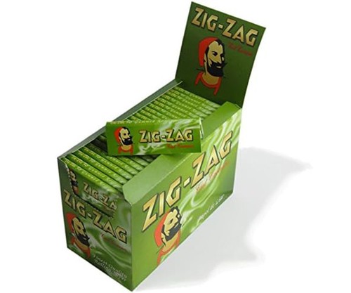 Zig zag green standard - zag, size