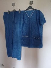 Fancy Dress Nurse Doctor Scrubs Trousers And Tunic