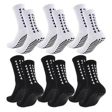 6 Pairs Sports Grip Socks