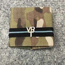 RAF Flying Officer VRT Rank Slide MTP Camo Surplus Issue Royal Air Force