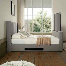 Plush velvet TV bed-Compatible