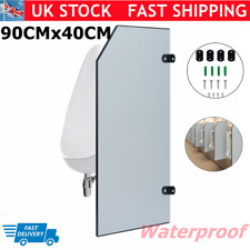 Urinal Divider,Public Health Toilet partition,Privacy Screen,Waterproof,90x40cm