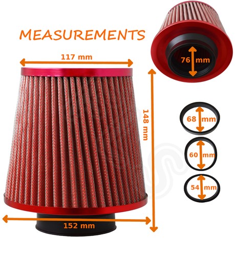 Red universal free flow - red,