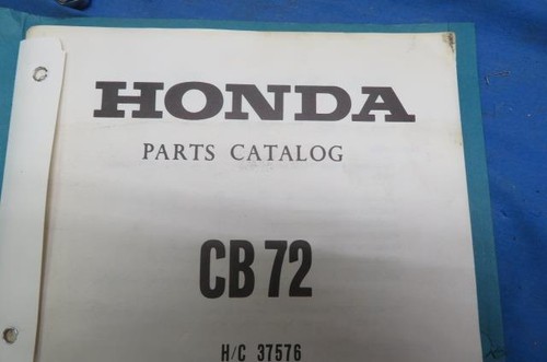 Original honda cb72 - cb72, parts