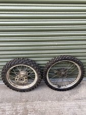 GAS GAS 250 JTR 1994 TRIALS BIKE FRONT & REAR WHEELS 