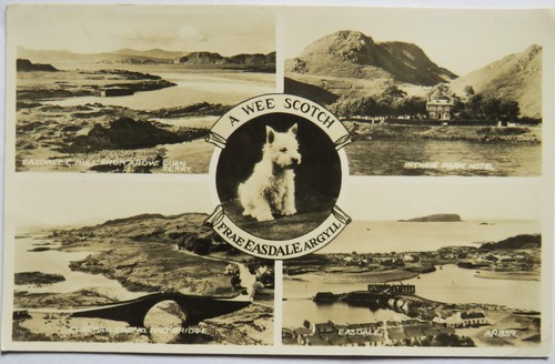 Vintage postcard wee - of,