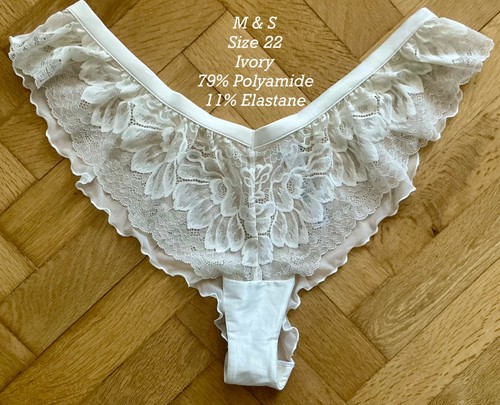 Lindy lace knickers - m,