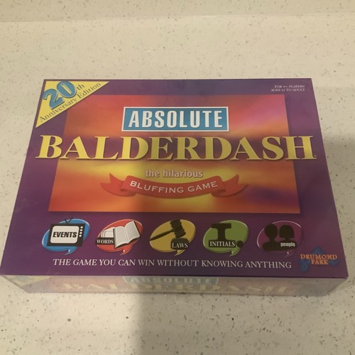 Absolute balderdash 20th - balderdash,