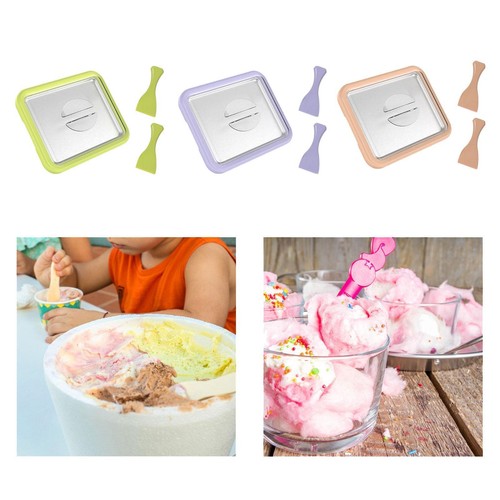 Ice cream plate maker - ice,