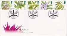 GB RM FDC: 1993 ORCHIDS +