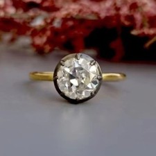 2 CT Round Old European