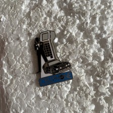 James Bond 007 Aston Martin Cell phone advertising unusual metal lapel pin