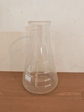 500ML BOROSILICATE GLASS CONICAL ERLENMEYER FLASK VASE PROPAGATOR FLOWER DISPLAY
