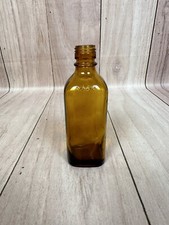 VINTAGE Red Bull Amber Glass