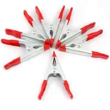 Spring Clamps Large 4" & Mini 2" Metal Market Stall Clips Tarpaulin Plastic