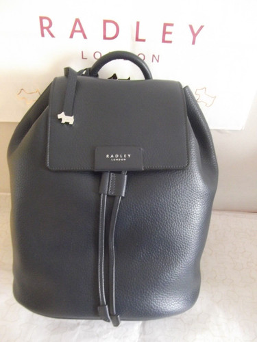 Radley black backpack size - radley,