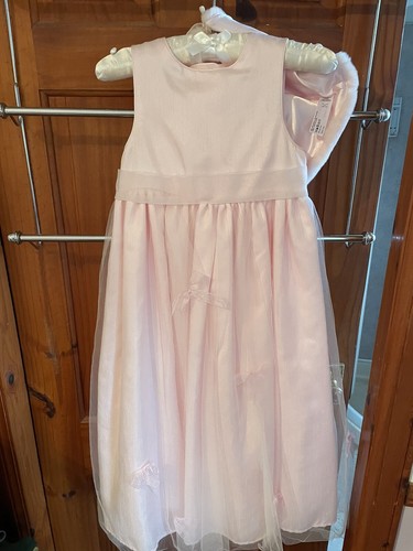 Pink flowergirl dress - pink,