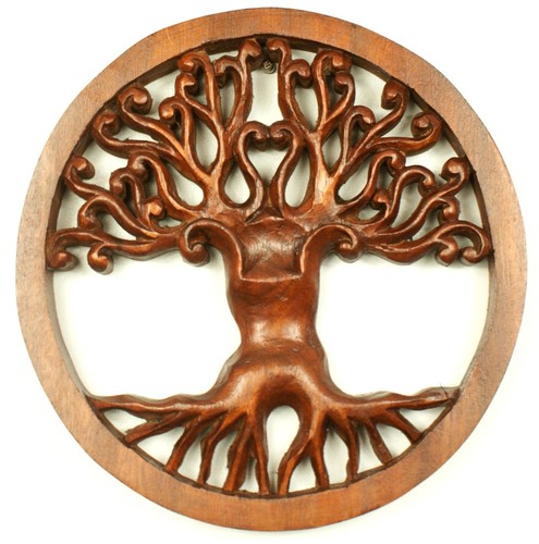24cm tree life wooden - life,