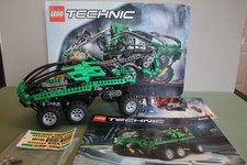 LEGO TECHNIC 8446 Crane Truck  Complete boxed  instructions & unused stickers
