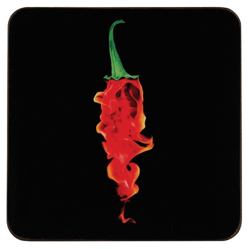 Set flaming chilli - of, design