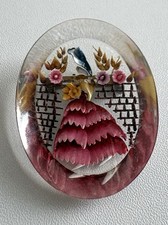 1940s Brooch Reverse Carved