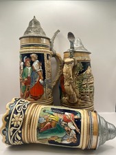 German musical beer steins - beer,