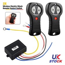 Wireless Winch Remote Control Kit for RHINO Truck SUV ATV 12V Switch Handset -UK