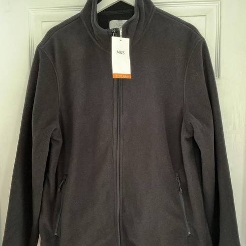 Men black full zip - black,