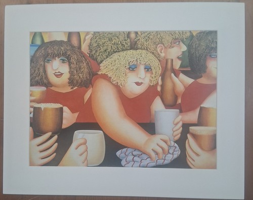 Beryl cook mounted print - cook,