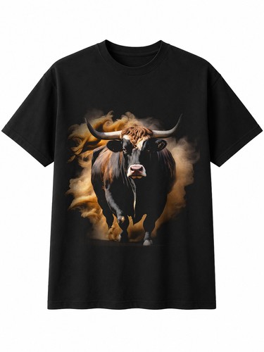 Hereford bull with feathers - hereford,