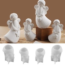 4 pieces Silicone Mould, 3D