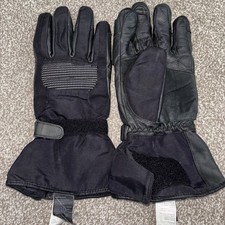 BMW MotorCycle Summer Rain Gore-tex Gloves (USED) black Motorrad size 8.5 