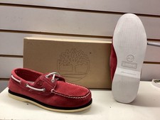 Timberland Boat Shoes Red