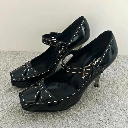 Russell bromley black patent - bromley,