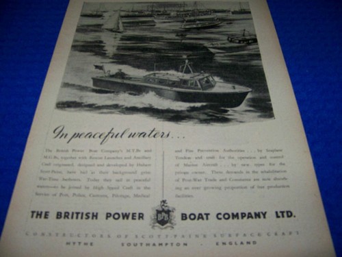 1946 british power - power, boat