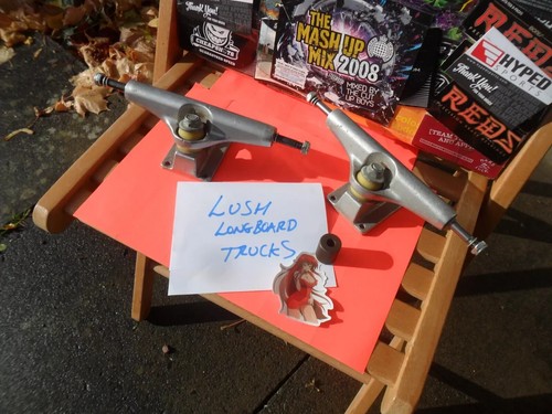 Lush skateboard trucks inch - lush,