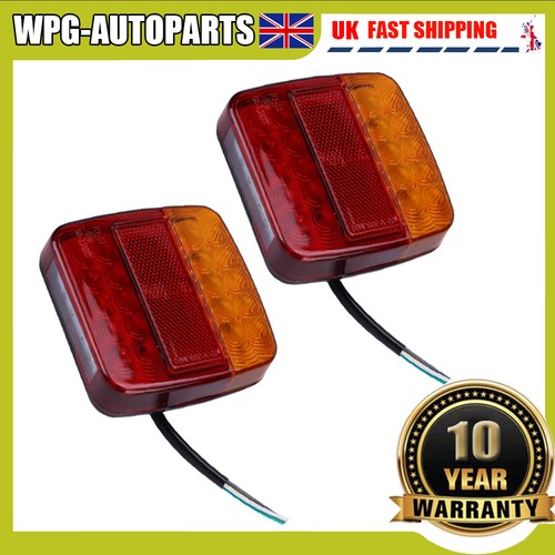 2pc 12v led rear tail - tail, lights