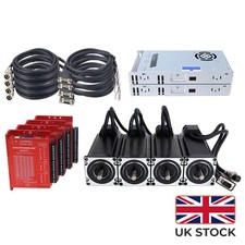 4 Axis Stepper CNC Kit Nema 23 3Nm Φ8mm 4.2A Closed Loop Stepper Motor & Driver
