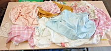 Vintage linen job lot - job,