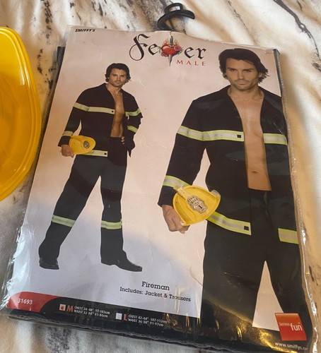 Smiffys mens fireman - fireman,