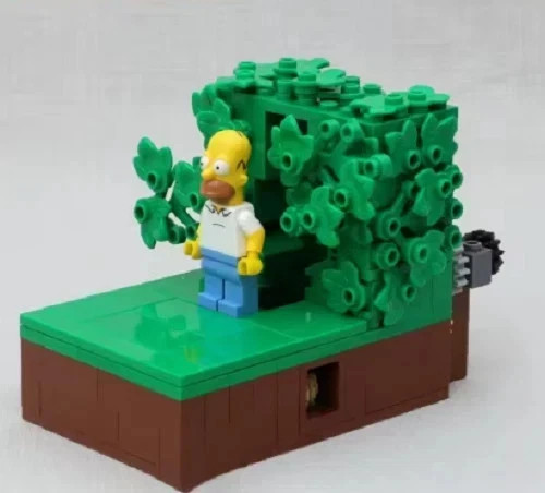 The simpsons homer backing - simpsons,