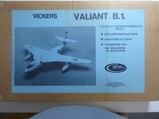 1/72 SUPERB CONTRAIL # HIGH DETAIL OOP RARE VAC FORM VICKERS VALIANT B.I SEALED