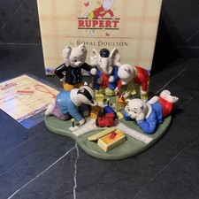 Royal Doulton Limited Edition  Rupert’s Toy Railway No 179/2500