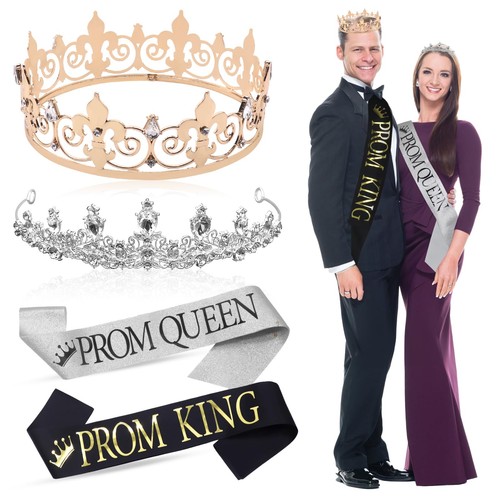Glghmh 4pcs prom crown and - crown,
