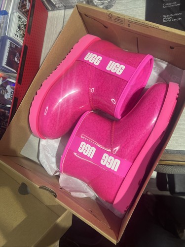 Pink rain boot ugg limited - pink,