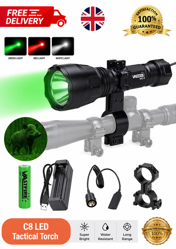 Long range red led flashlight - range,