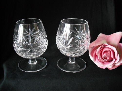 Pair lead crystal - ,